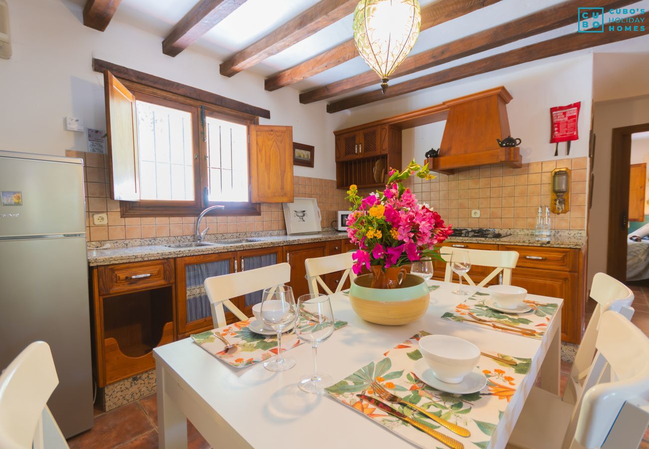 Cuisine de cet appartement rural à Mijas Pueblo