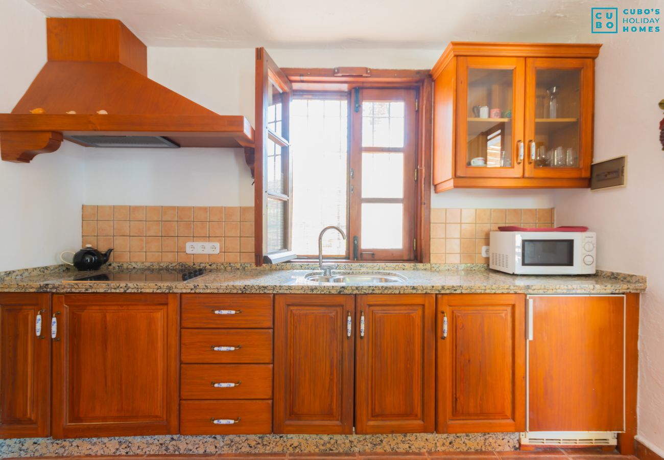 Cuisine de cet appartement rural à Mijas Pueblo