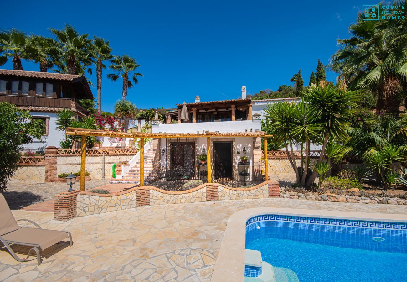 Terrasse de cet appartement rural à Mijas Pueblo