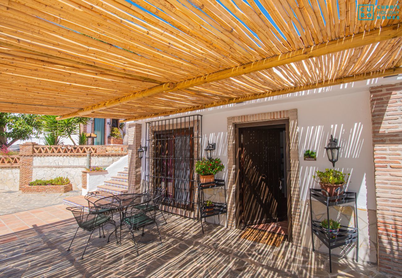 Terrasse de cet appartement rural à Mijas Pueblo