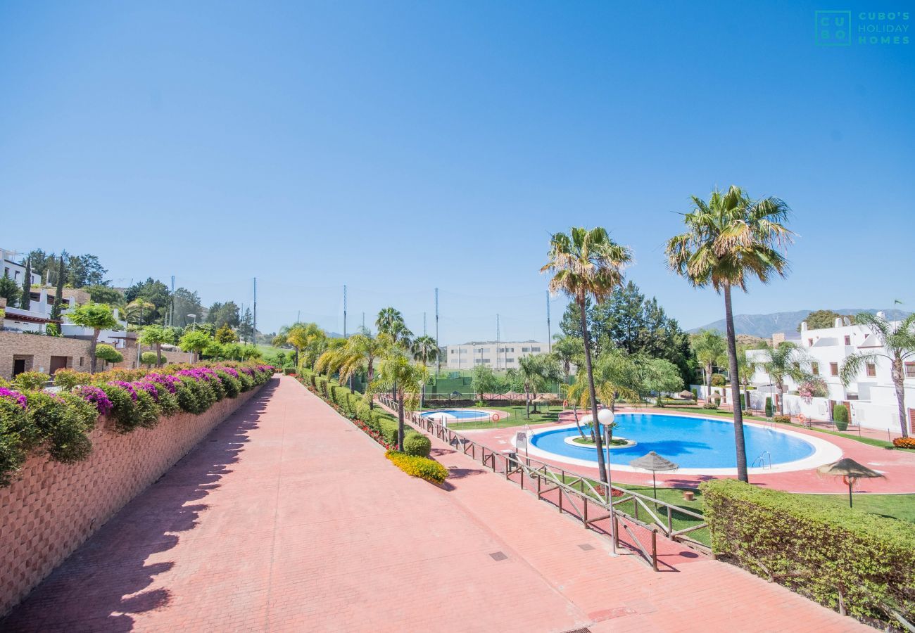 Piscine communautaire de cet appartement à La Cala de Mijas