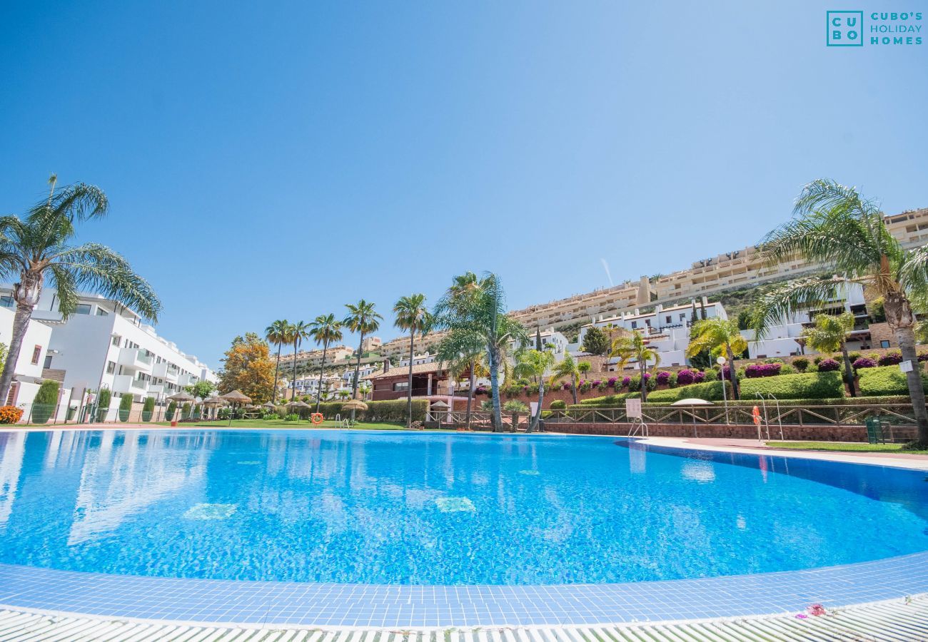 Piscine communautaire de cet appartement à La Cala de Mijas