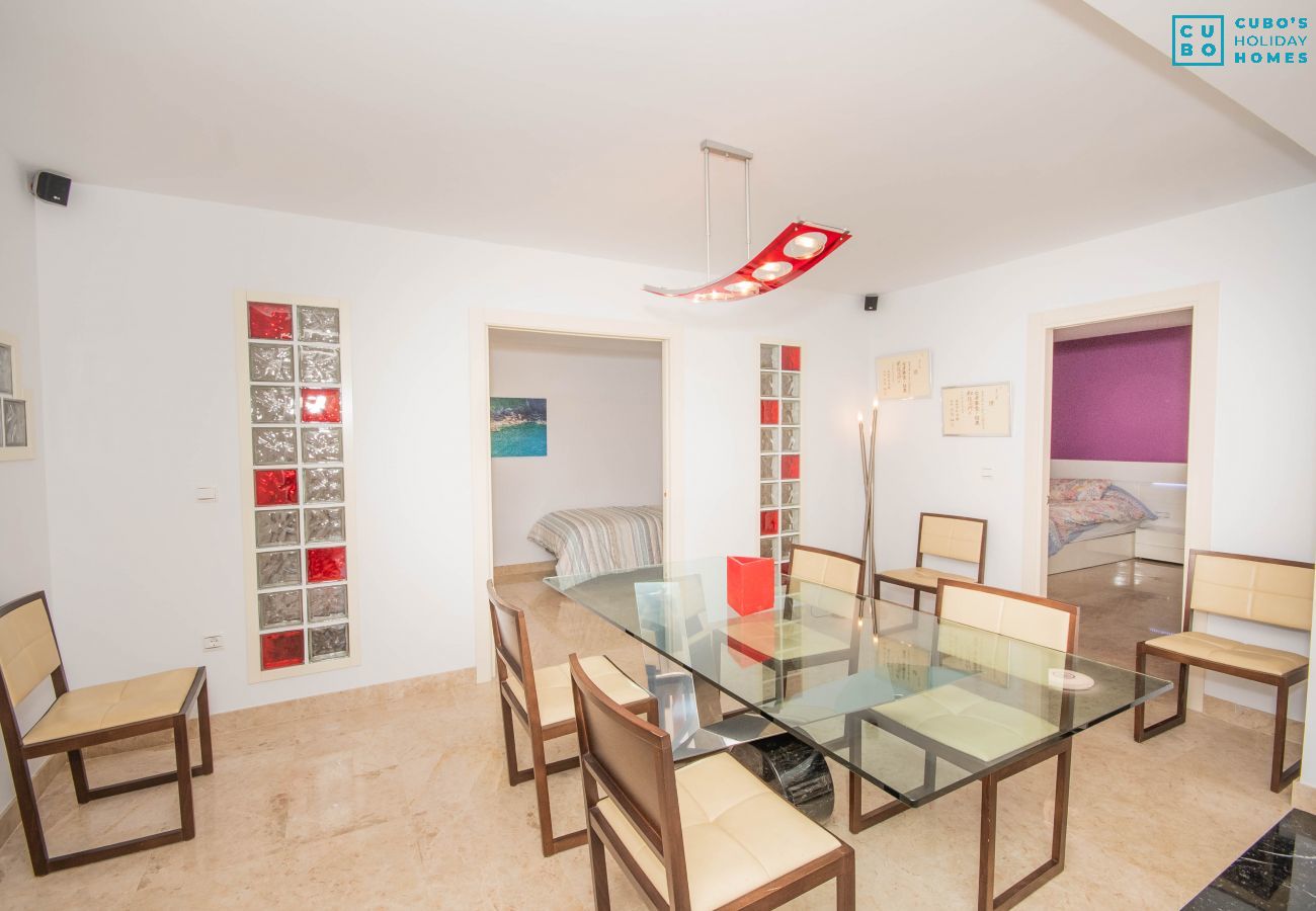 Salon de cet appartement à La Cala de Mijas