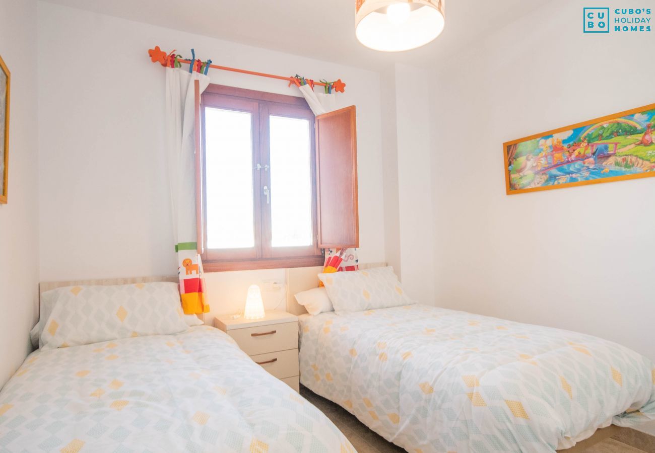 Chambre de cet appartement à La Cala de Mijas