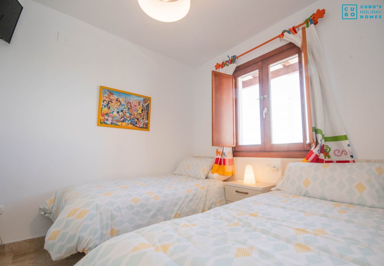 Chambre de cet appartement à La Cala de Mijas