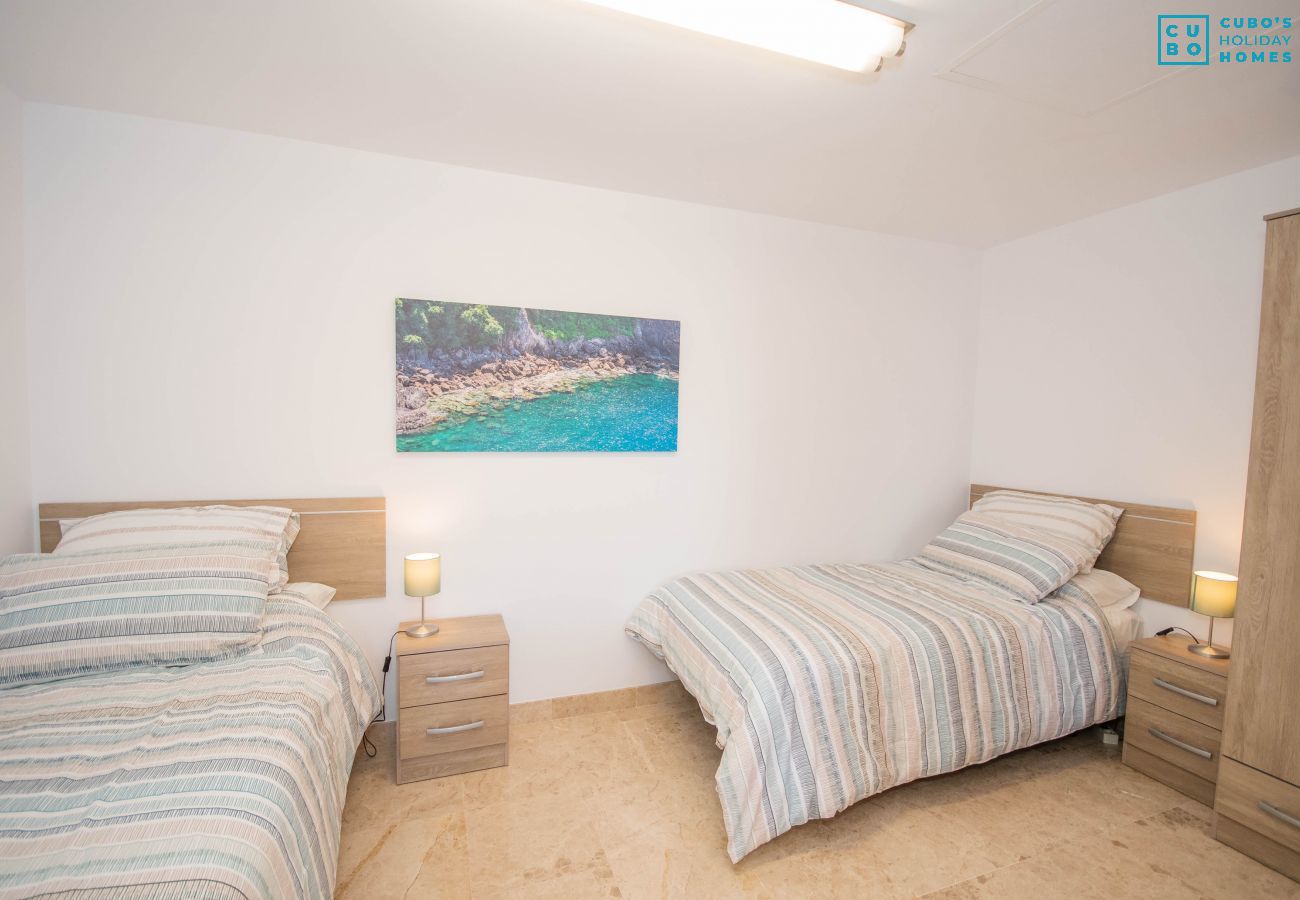 Chambre de cet appartement à La Cala de Mijas