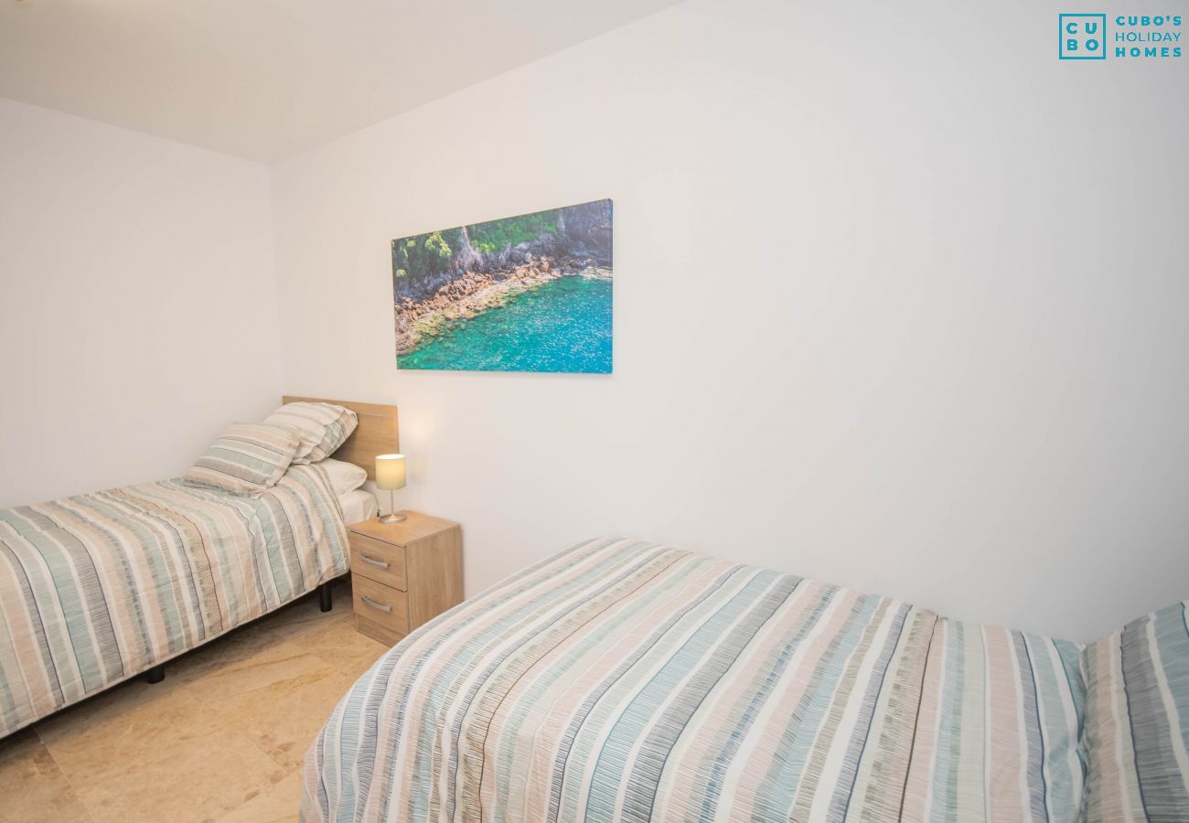 Chambre de cet appartement à La Cala de Mijas