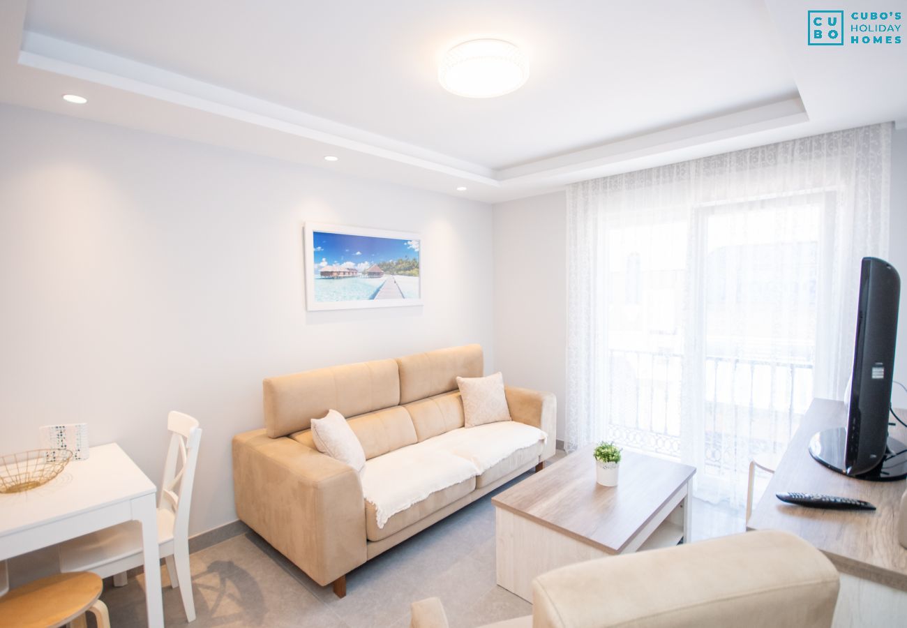 Salon de cet appartement à Benalmádena (Arroyo de la miel)