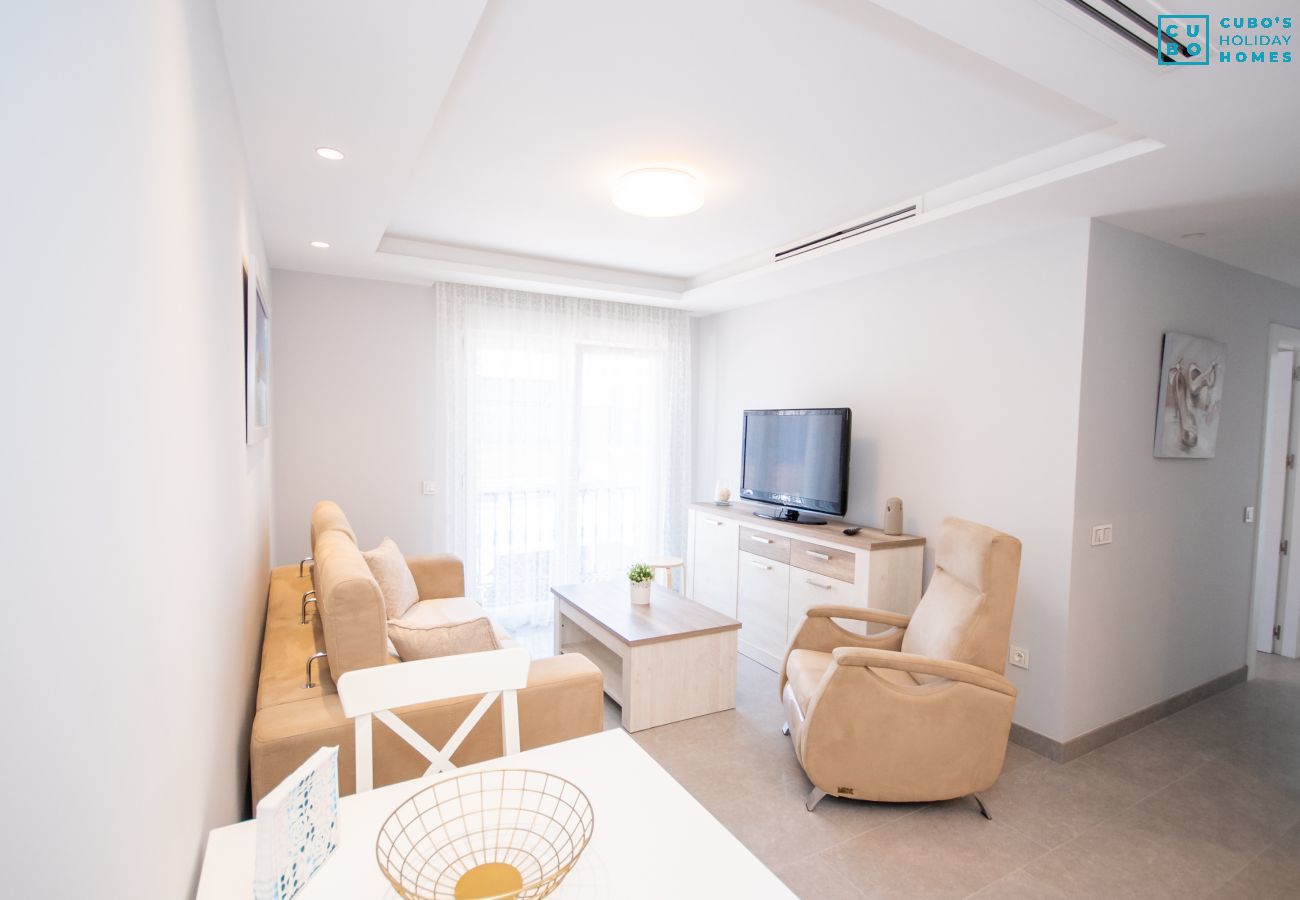 Salon de cet appartement à Benalmádena (Arroyo de la miel)