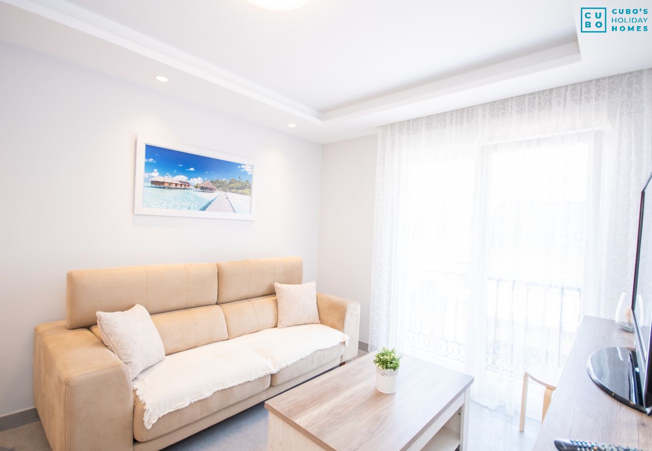 Salon de cet appartement à Benalmádena (Arroyo de la miel)