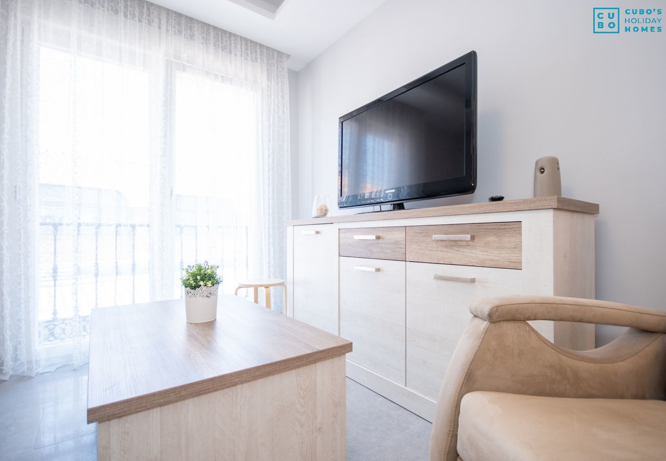 Salon de cet appartement à Benalmádena (Arroyo de la miel)