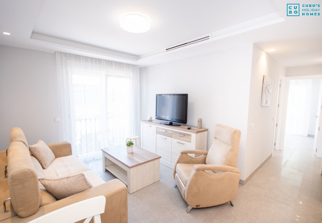 Salon de cet appartement à Benalmádena (Arroyo de la miel)