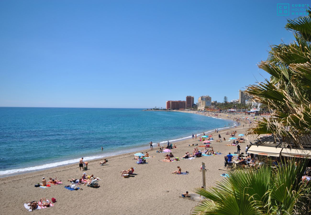 Plage près de cet appartement à Benalmádena (Arroyo de la miel)