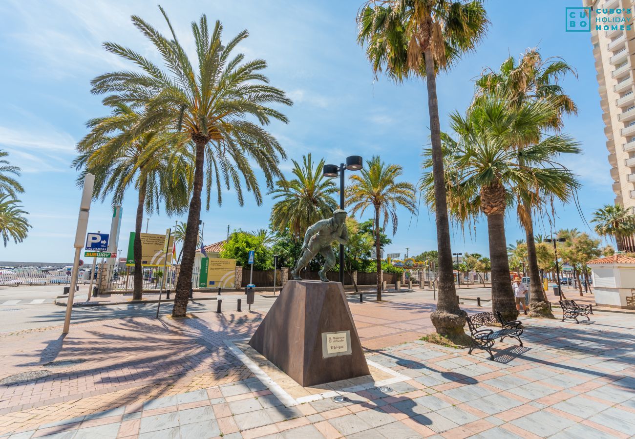 Promenade de ce studio à Fuengirola