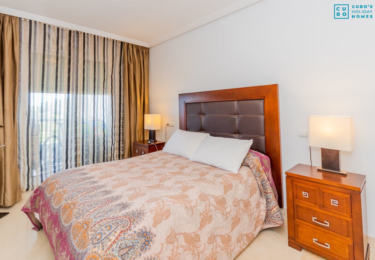 Chambre de cet appartement à Marbella