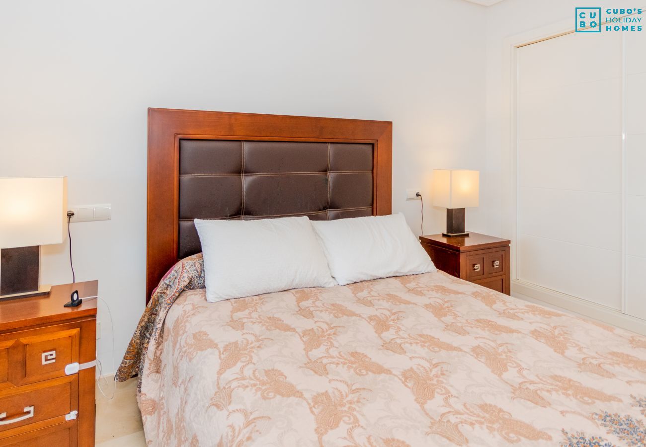 Chambre de cet appartement à Marbella