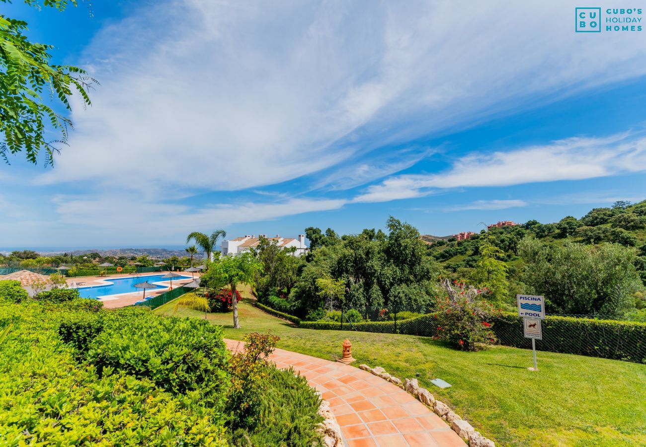 Extérieurs de cet appartement à Marbella