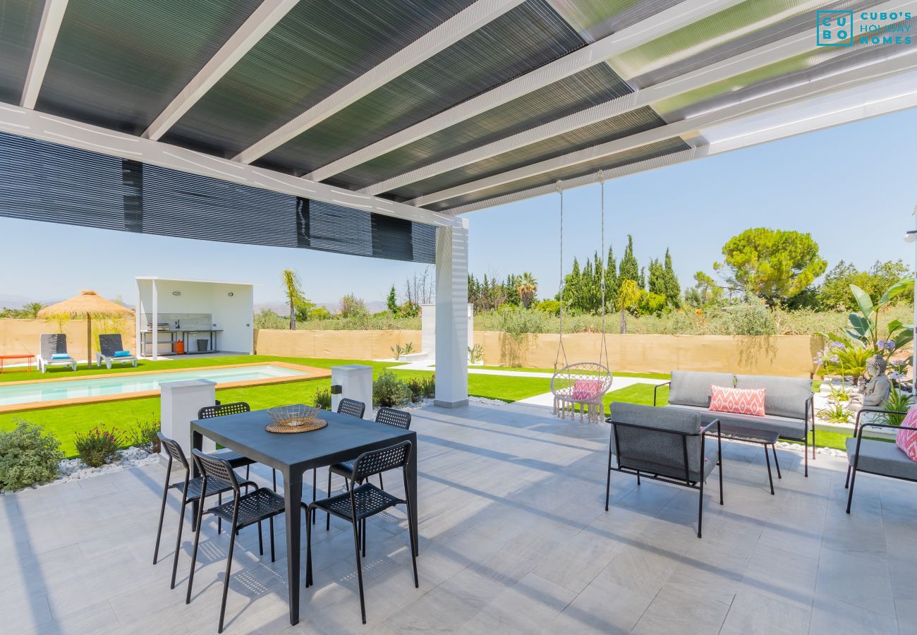 Terrasse de cette ferme à Alhaurín el Grande