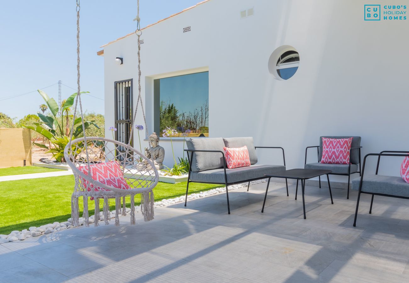Terrasse de cette ferme à Alhaurín el Grande