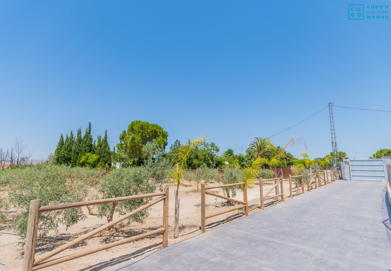 Vues de cette ferme à Alhaurín el Grande