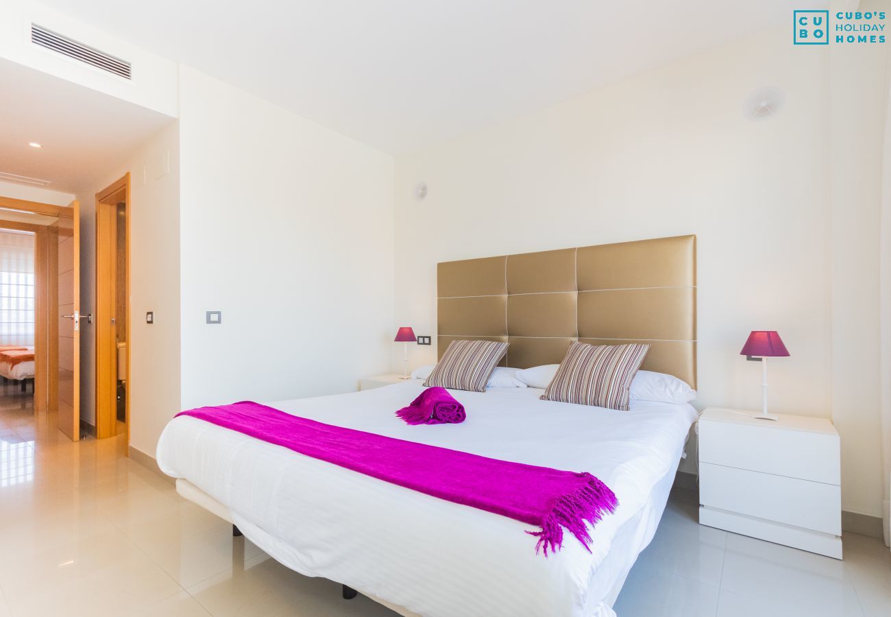 Chambre de cet appartement à Marbella