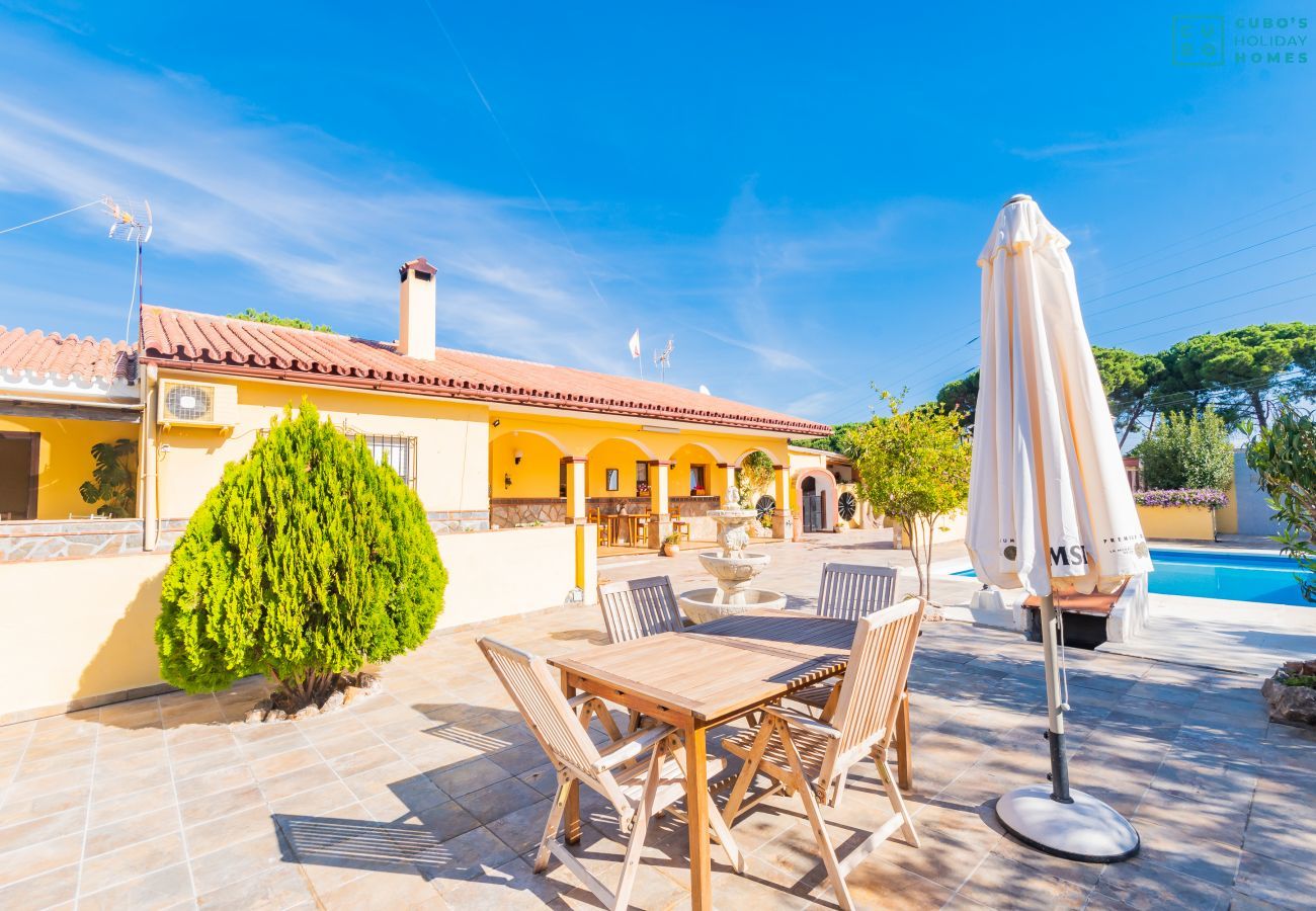 Piscine de cette Finca à Alhaurín de la Torre