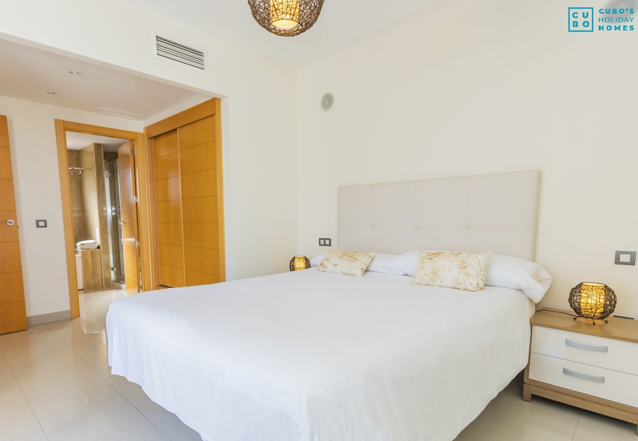 Chambre de cet appartement à Marbella