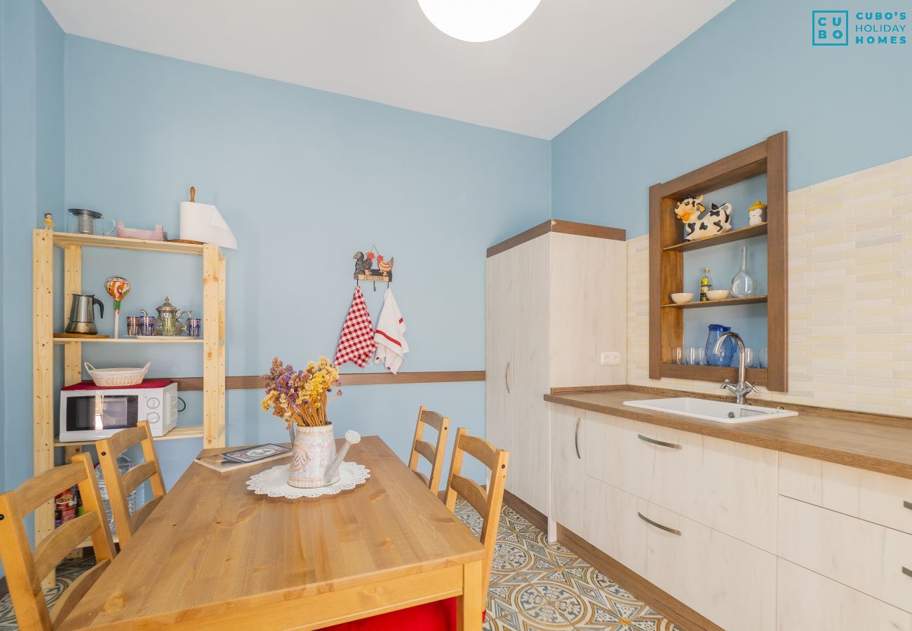 Kitchen of this country house in Alhaurín de la torre