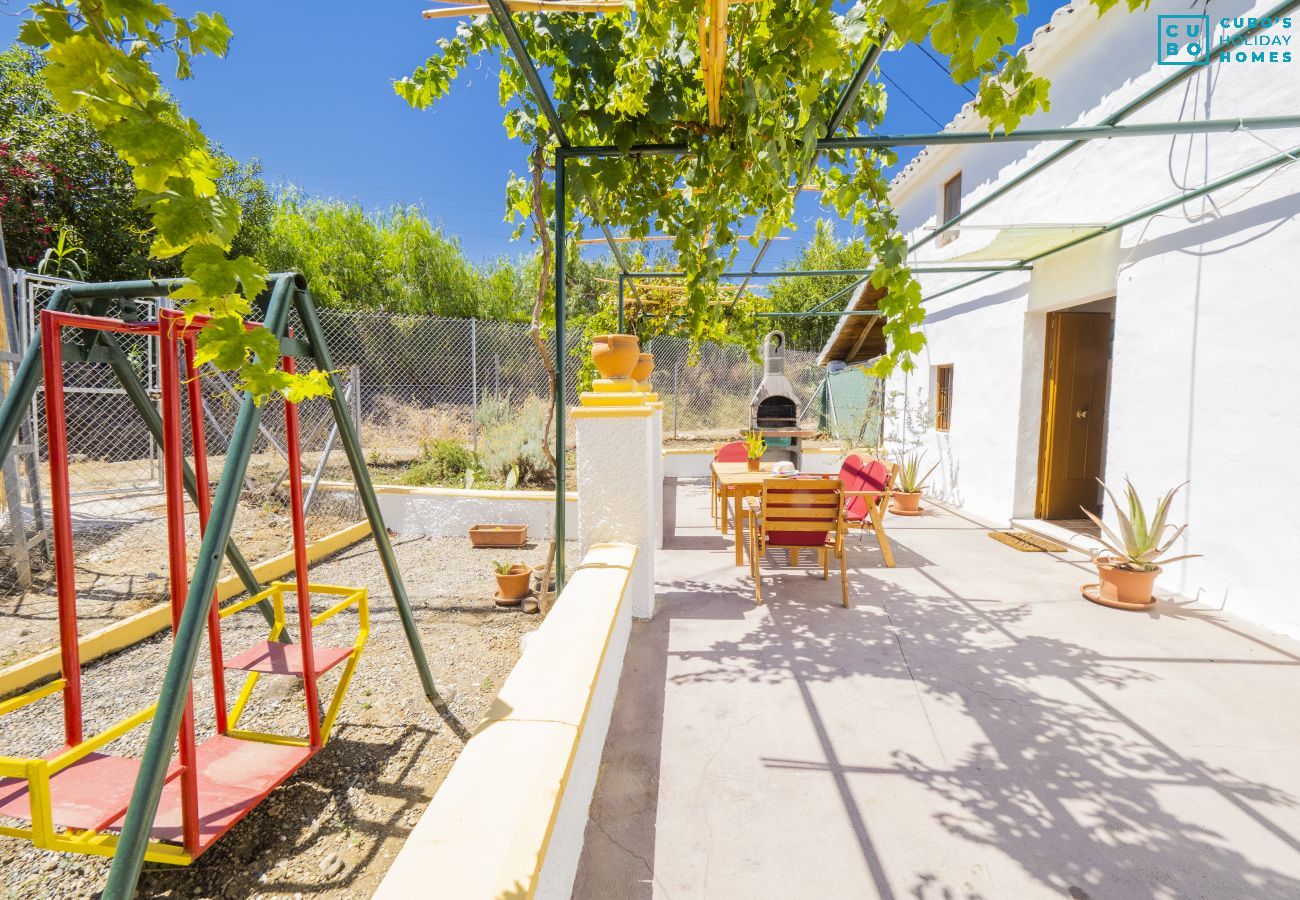 Terrasse de cette ferme à Coin