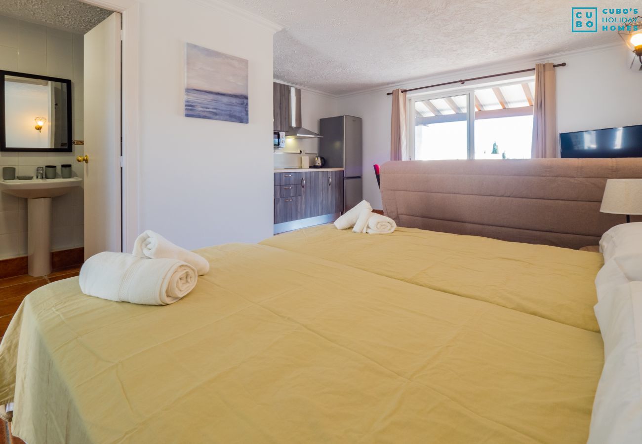 Chambre de ce studio à Cártama