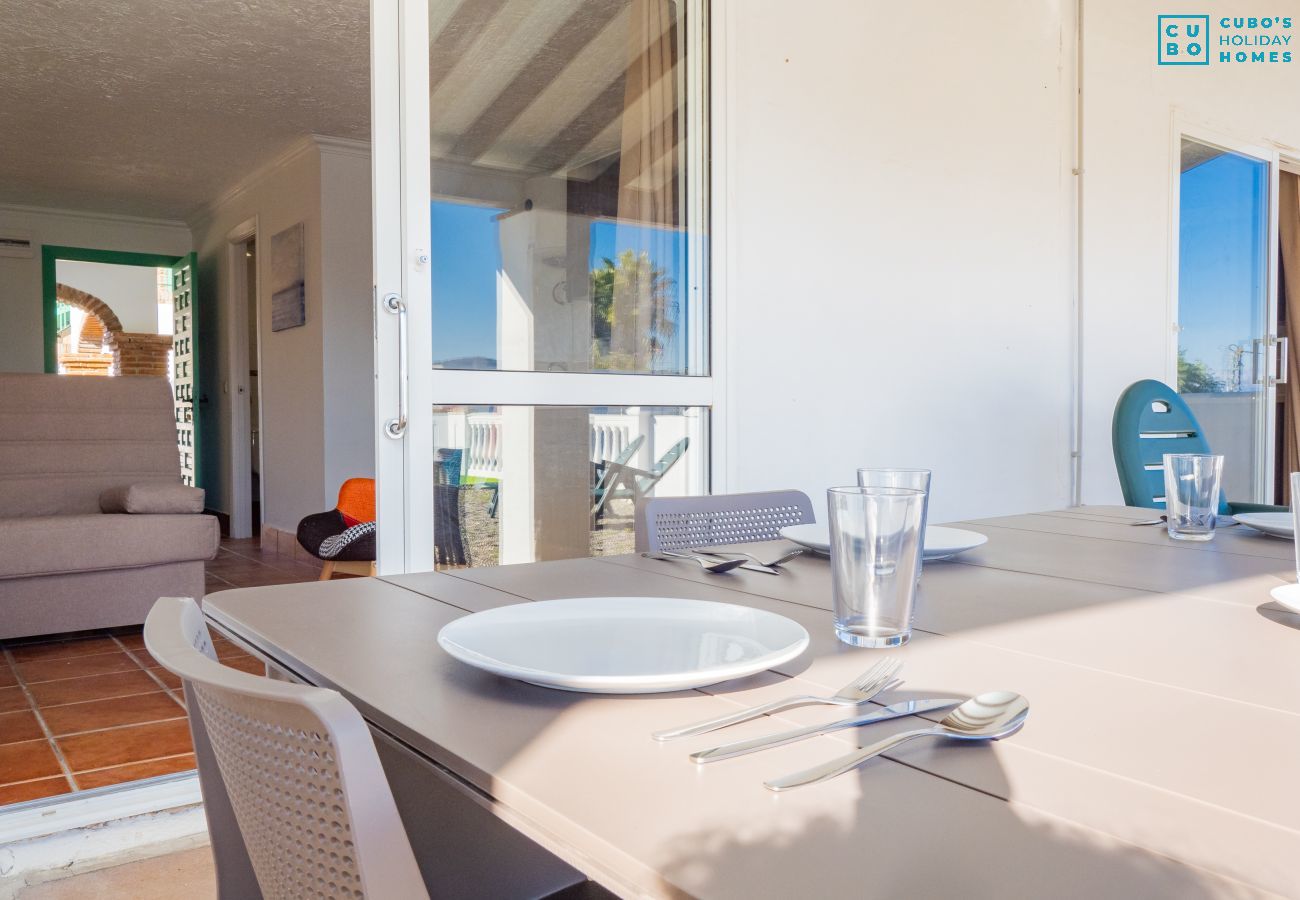 Terrasse de ce studio à Cártama