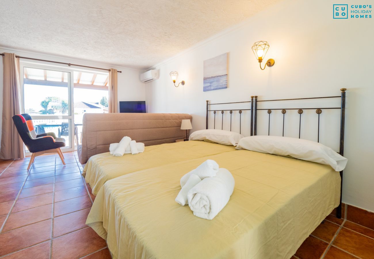Chambre de ce studio à Cártama