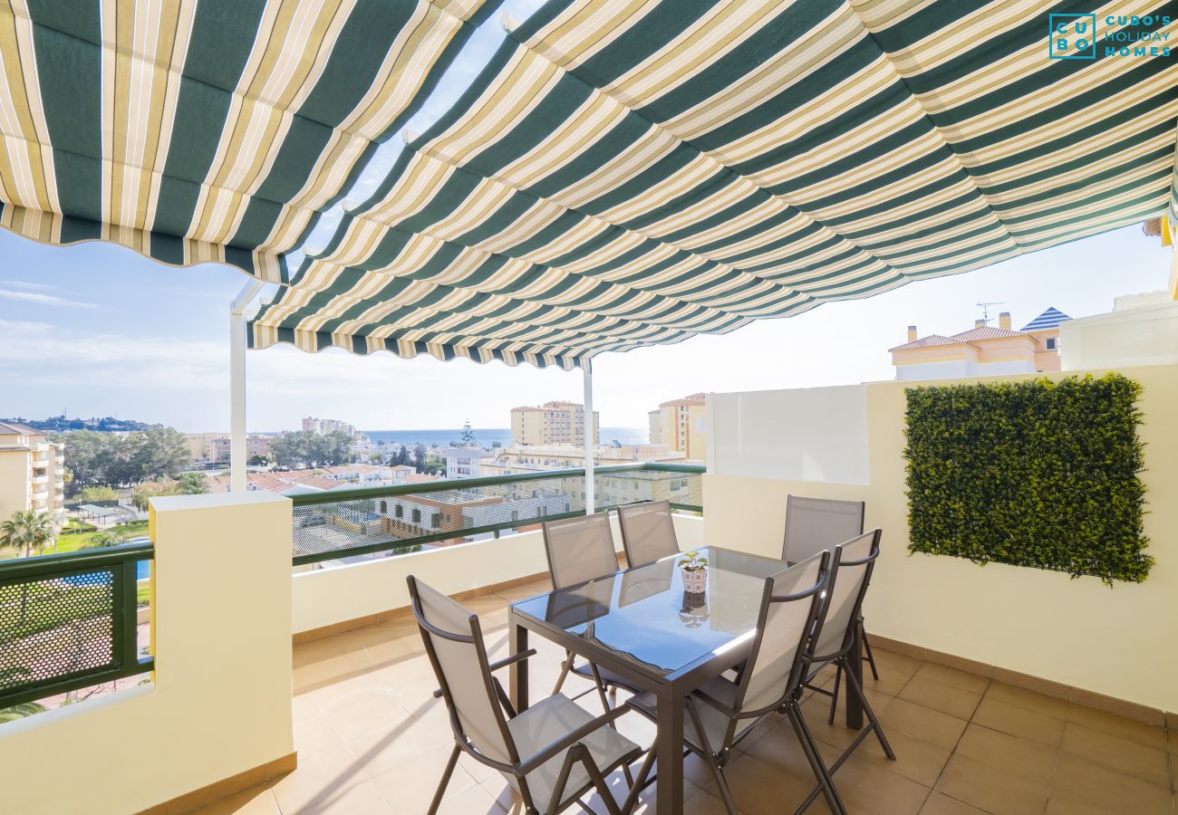 Terrasse avec vue sur la mer | Cubo's Holiday Homes