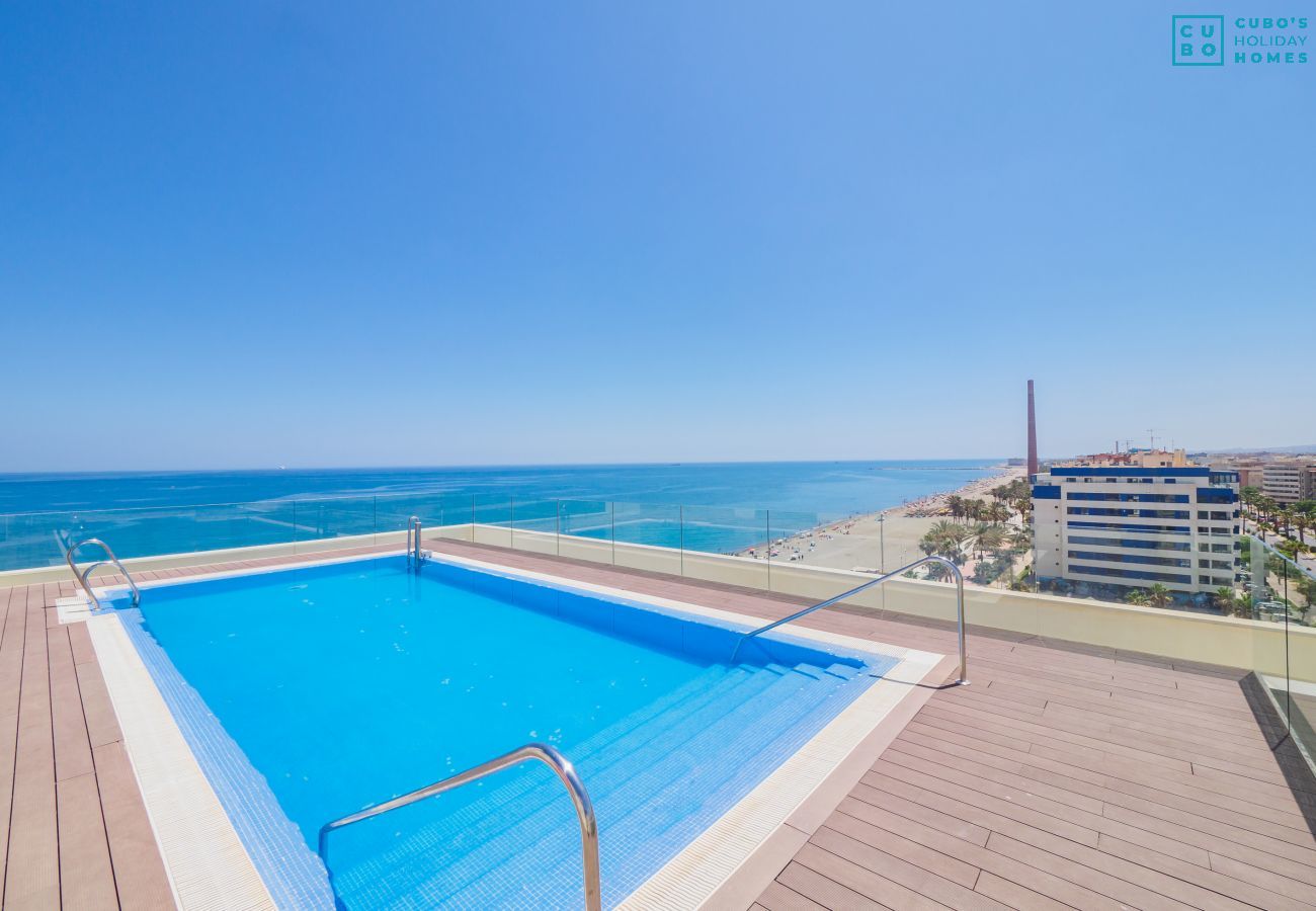 Appartement à Malaga - Cubo's Sea View Pacifico Street & Free Parking