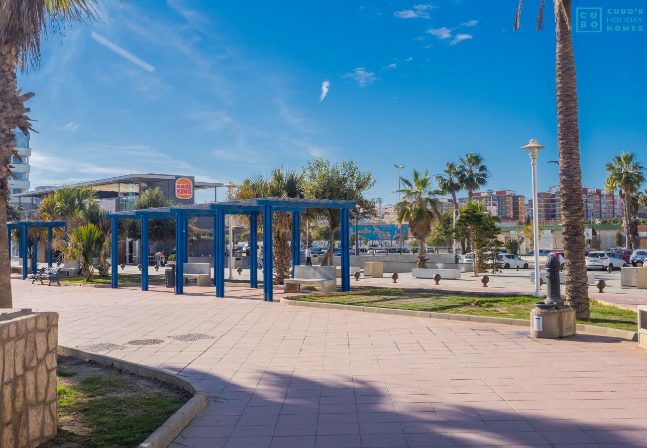 Appartement à Malaga - Cubo's Sea View Pacifico Street & Free Parking