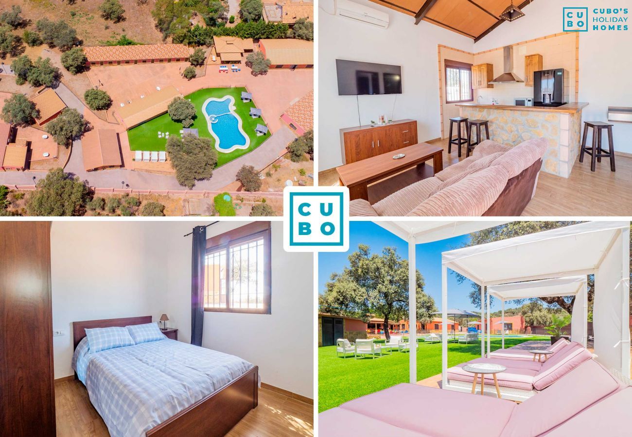 Spacieux appartement de vacances avec piscine à Cordoue dans un complexe rural.