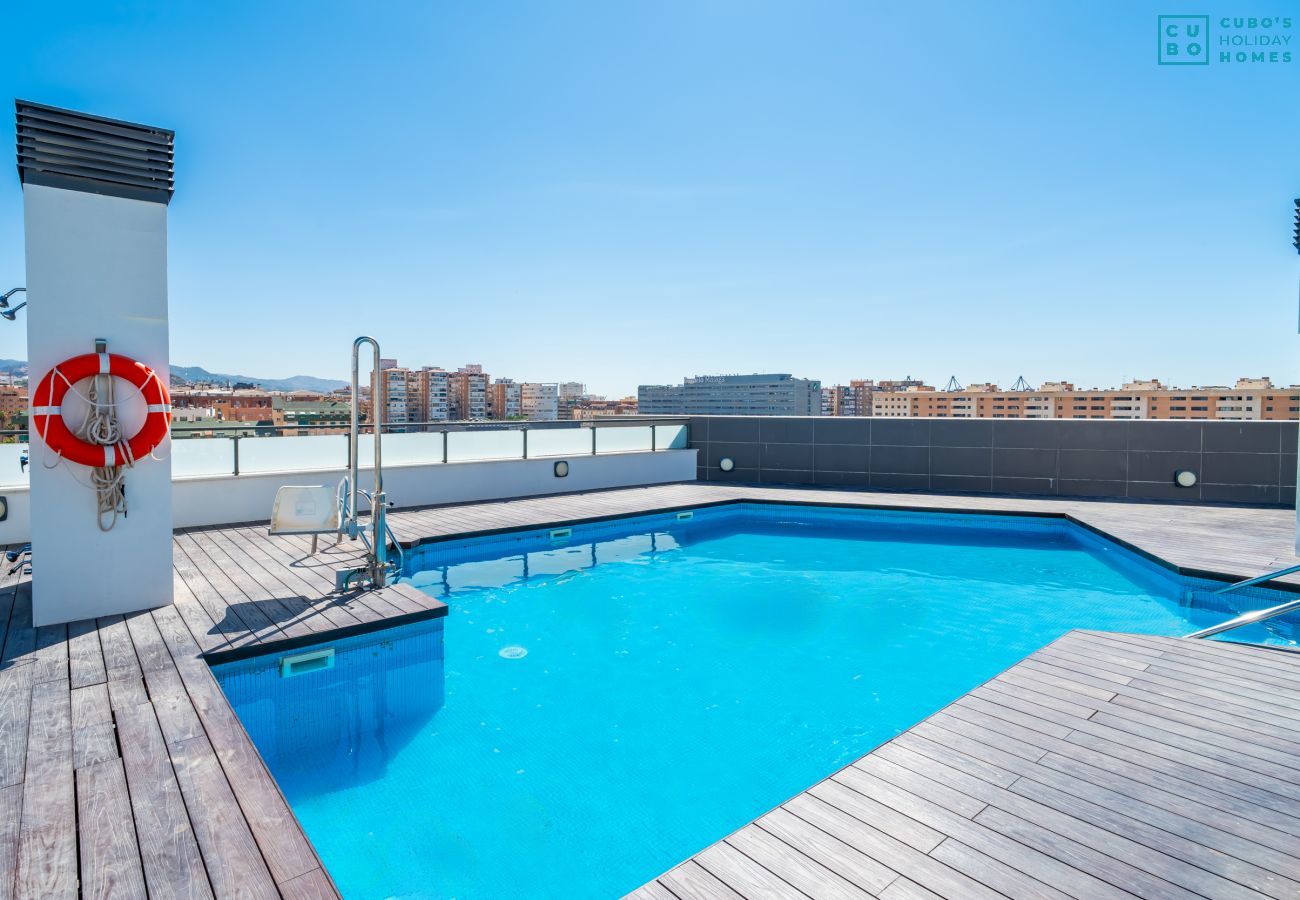 Appartement de vacances avec piscine à Malaga pour couples