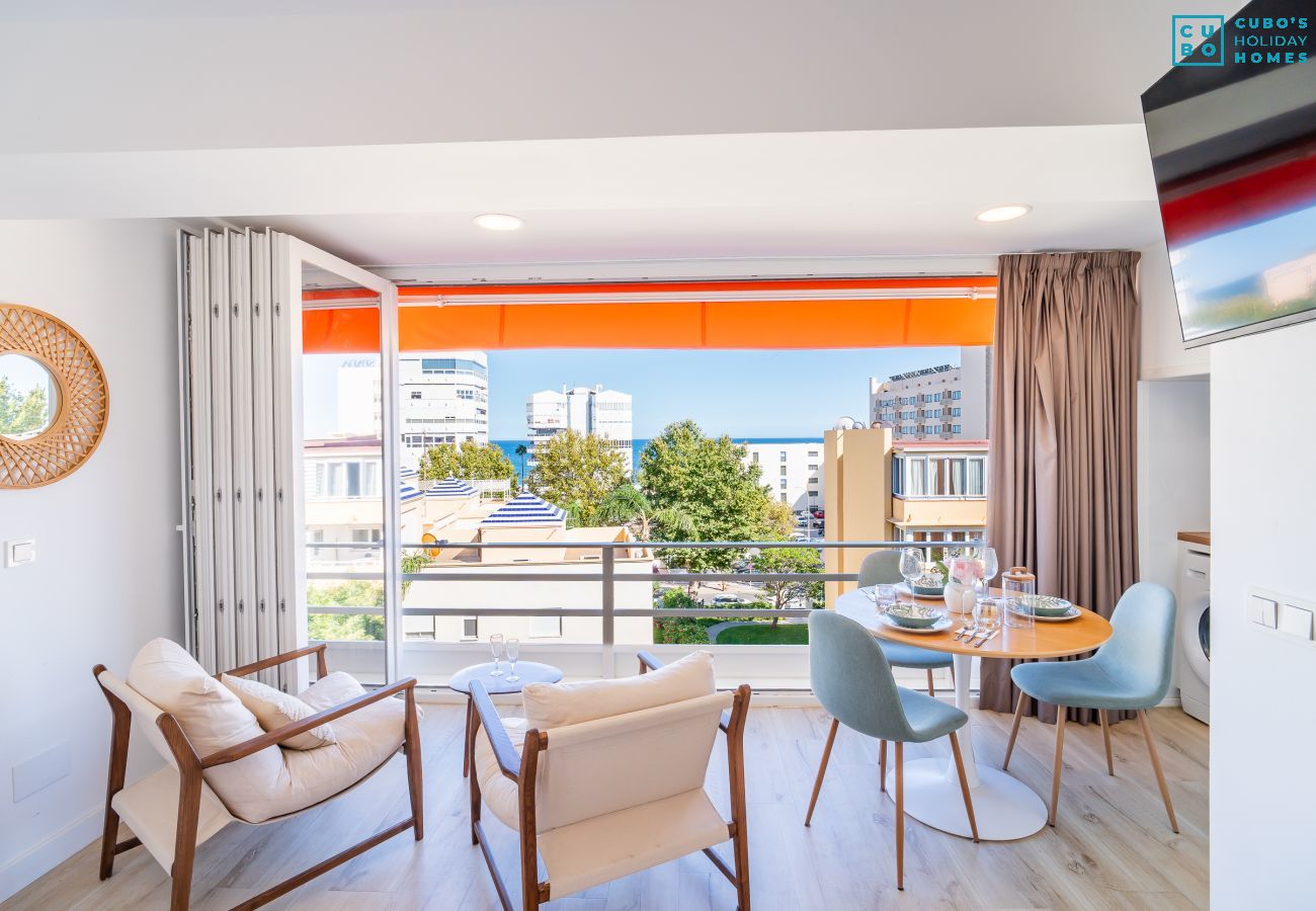 Studio de vacances avec vue sur la mer à Torremolinos