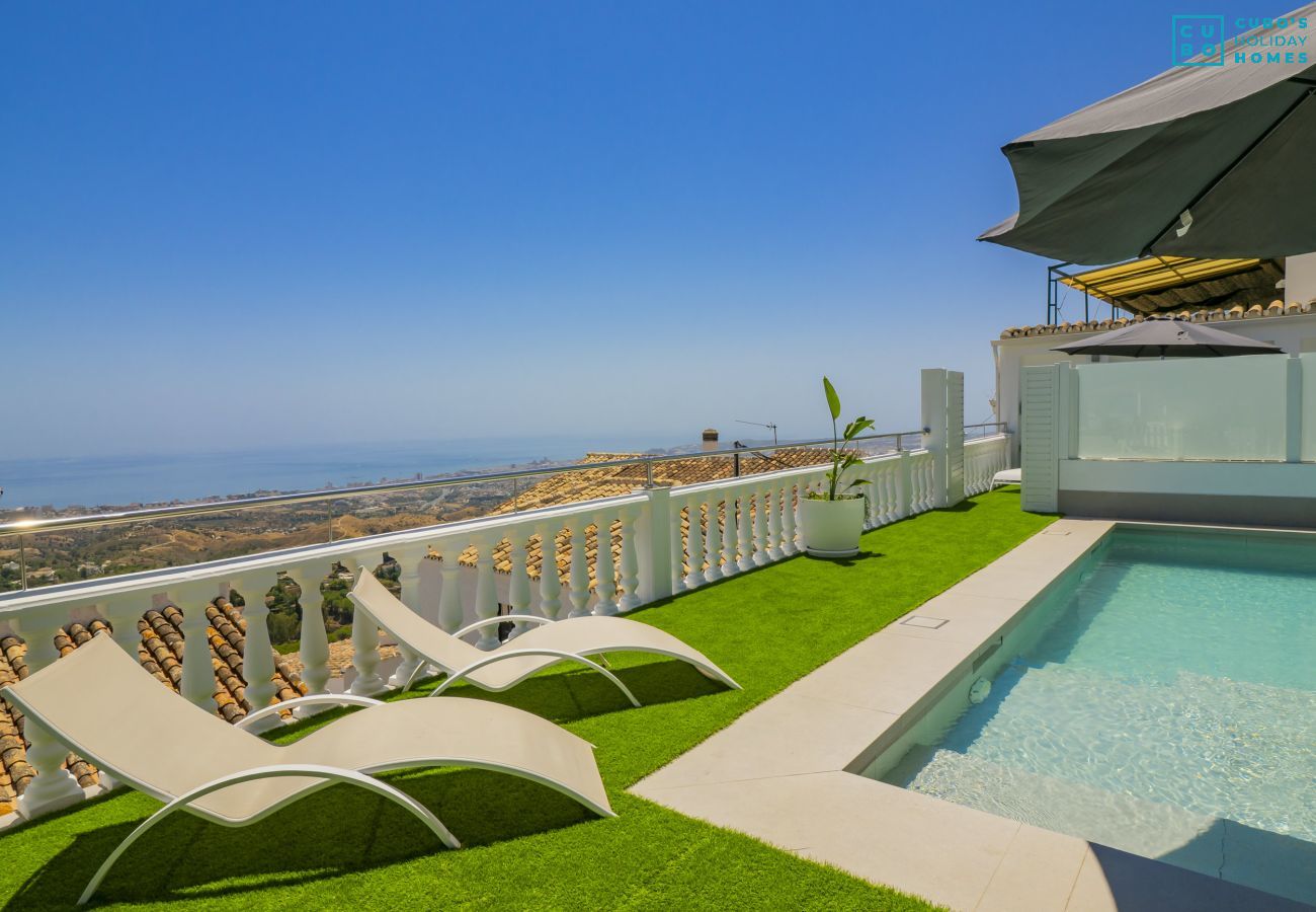 Appartement à Mijas Pueblo - Cubo's La Santa Maria Mijas Pool & Sea View