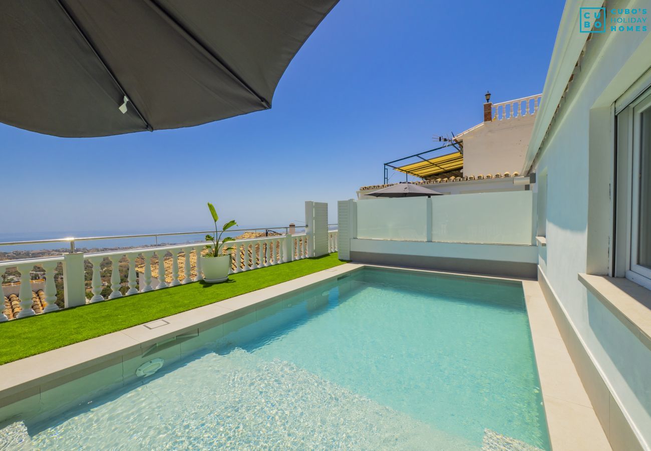 Appartement à Mijas Pueblo - Cubo's La Santa Maria Mijas Pool & Sea View