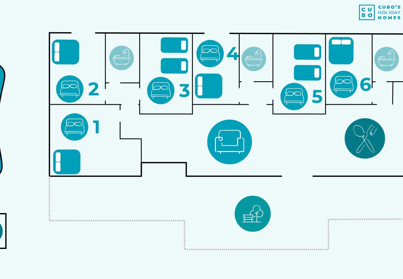 Gîte Rural à Coín - Cubo's River Side House Coin
