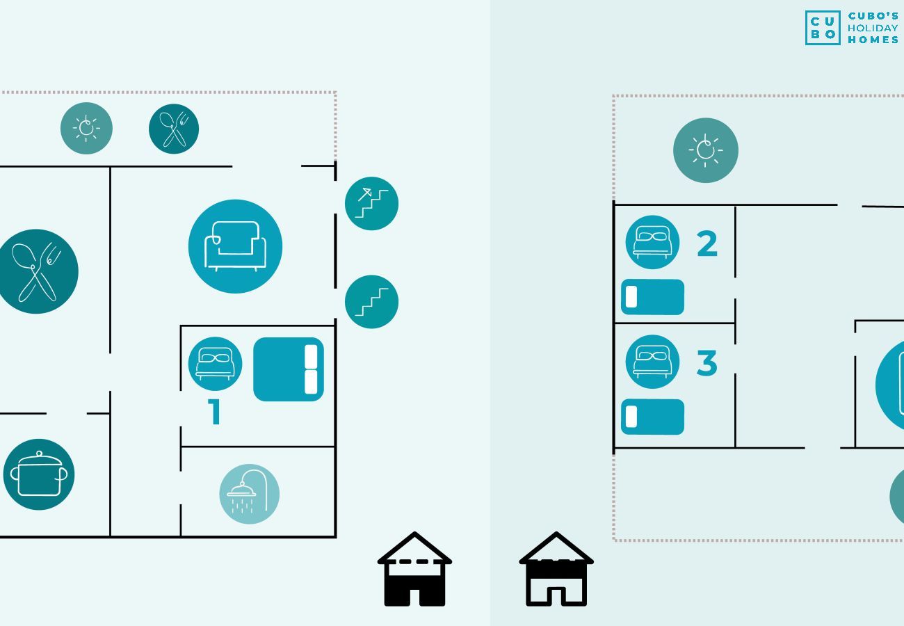 Appartement à Alhaurín el Grande - Cubo's King Apartment & Terrace