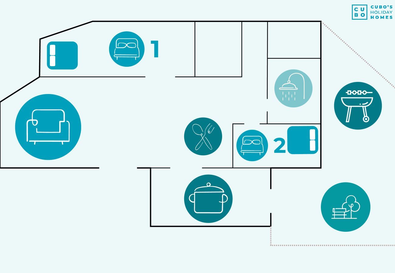 Appartement à Malaga - Cubo's Carmen Pedregalejo Apartment