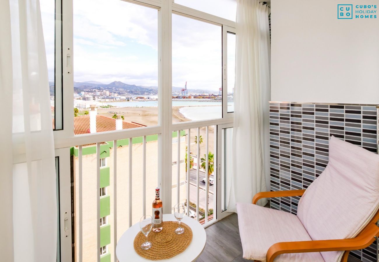 Appartement à Malaga - Cubo's Mendoza Seaview Malaga Apartment