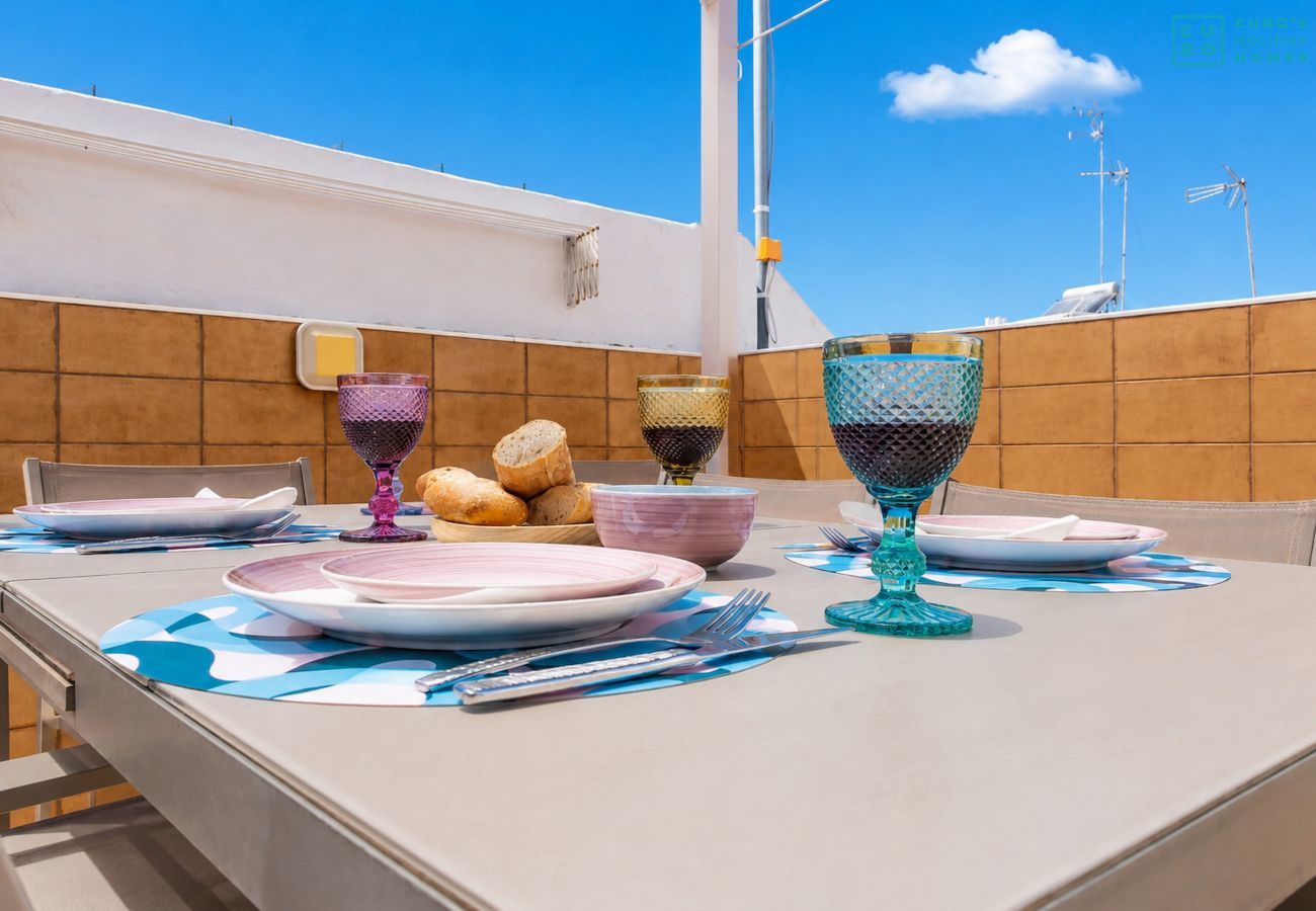 Maison à Nerja - Cubo's Casa Nerja Roof Terrace