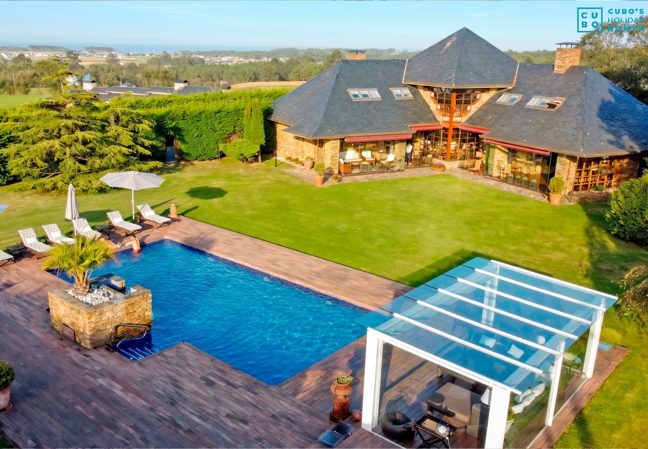 Villa de vacances avec piscine dans les Asturies